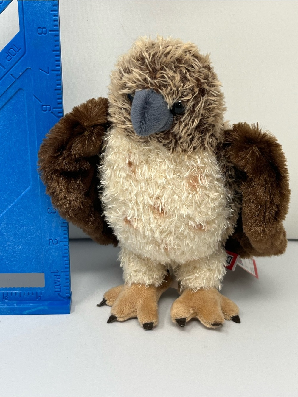 Douglas Orion Red Tail Hawk Plush Stuffed Bird of Prey Toy 8” Woodland Animal - Picture 4 of 7